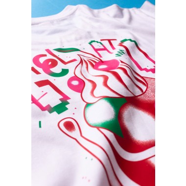 Martin Krusche - T-Shirt White »Gelato Ultras«