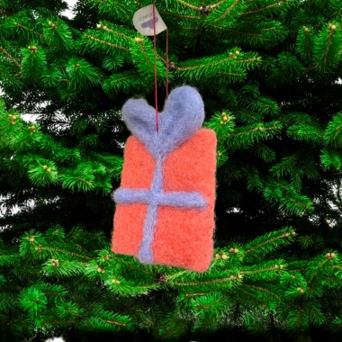 Geschenk-Weihnachtsdeko- aus Filz