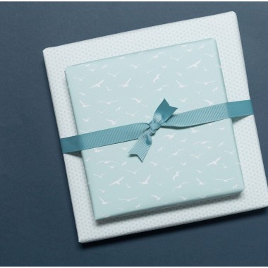 Mint Geschenkpapier "Möwen" - 5 Bogen