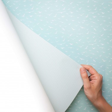 Mint Geschenkpapier "Möwen" - 5 Bogen