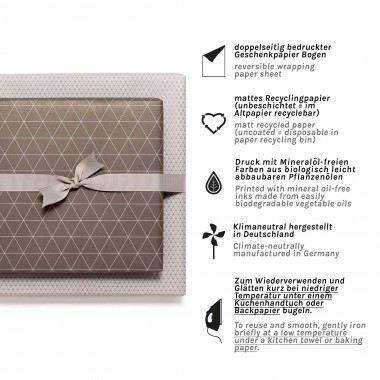 12 Bogen Weihnachtspapier mit verschiedenen Mustern von My Pretty Circus