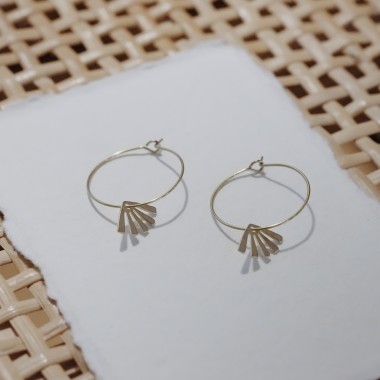 BRASSCAKE // Harlow Hoops