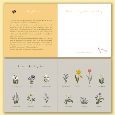 Elliet - Herbarium für Kinder - Blumen Frühling
