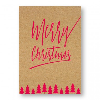 Frau Schnobel Grafik
Weihnachtskarten "Merry Christmas – D"
4er Set