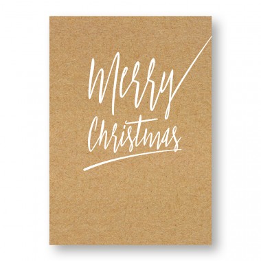 Frau Schnobel Grafik
Weihnachtskarten "Merry Christmas – B"
4er Set