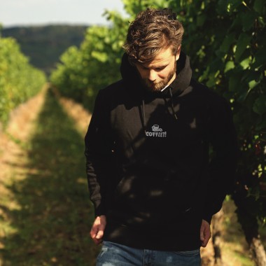 "COFFEE?!" Hoodie Unisex // FUNST Studio, Verena Senn
