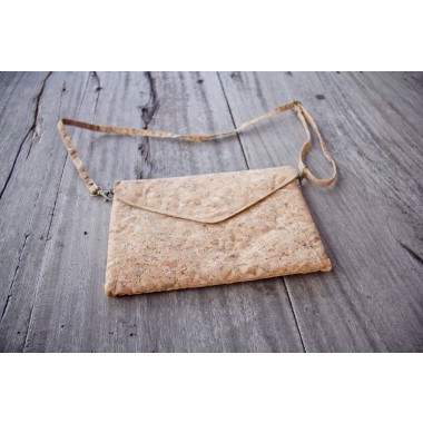 Praktische Kork Handtasche, vegane Clutch BY COPALA