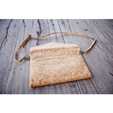 Praktische Kork Handtasche, vegane Clutch BY COPALA