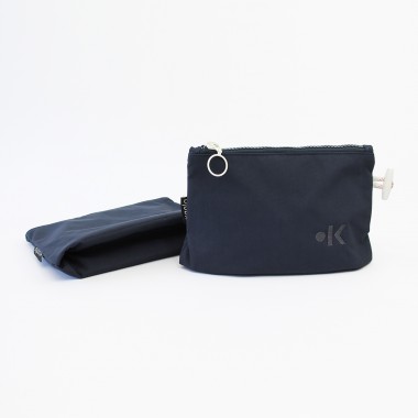 Tuula | Kosmetiktasche | kaala | blueish-black