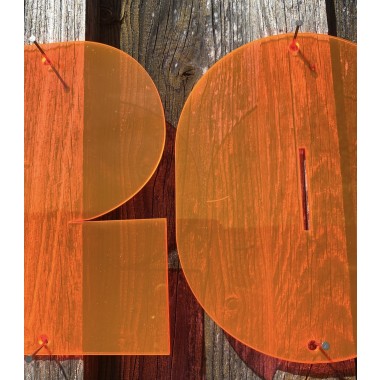 THE SUPER HOUSE NUMBER NEON ORANGE