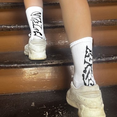 Girls in Motion Logo Socken