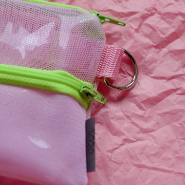 Midi Jay – Rose & Lime – 2 Fächer Portemonnaie – Pikto3000
