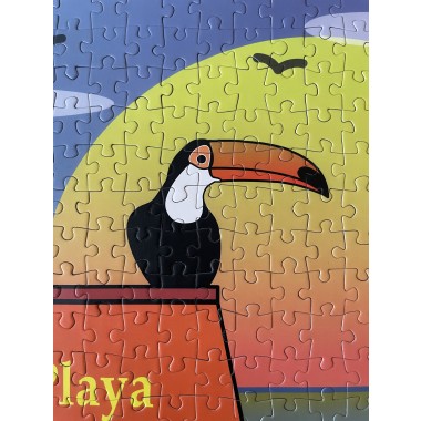SUNSHINE PUZZLES, CABANA DE PLAYA, 1000 TEILE PUZZLE