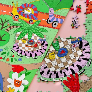 Das Puzzle Kollektiv - Puzzle "5 SECONDS LATER" 1000 Teile
