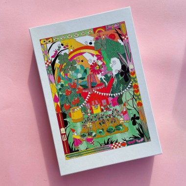 Das Puzzle Kollektiv - Puzzle "Enchanted Vegetable Garden" 1000 Teile