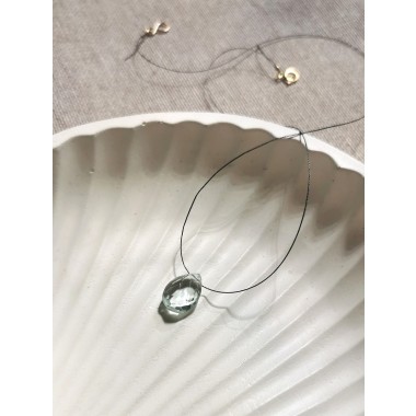 Aquamarin Fadenkette – dein Everyday-Schmuck mit Soul & Style - KIZZU Schmuck