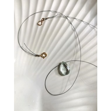 Aquamarin Fadenkette – dein Everyday-Schmuck mit Soul & Style - KIZZU Schmuck