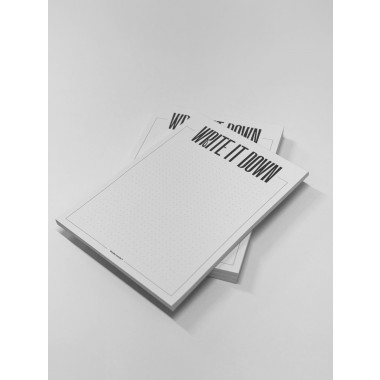 NOTIZEN – NOTIZBLOCK – Write it down –
Studio Schön®