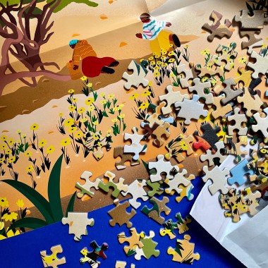 Das Puzzle Kollektiv - Inkl. Spende "Sky and Sand" 500 Teile
