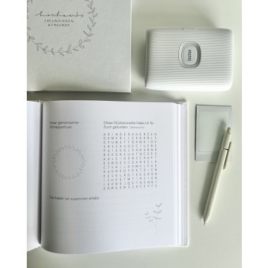 Gästebuch zum Ausfüllen für Hochzeiten - SANS.