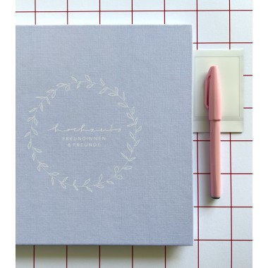 Gästebuch zum Ausfüllen für Hochzeiten - SANS.