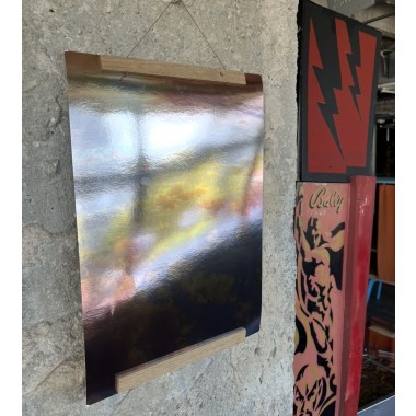 POSTER SUNRISE CHROM – Druck auf Spiegelkarton von not white studio