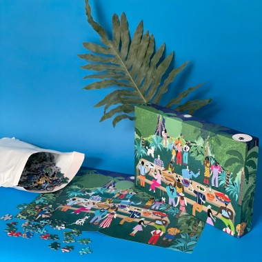 Das Puzzle Kollektiv - Puzzle "Midnight in Paradise" 1000 Teile