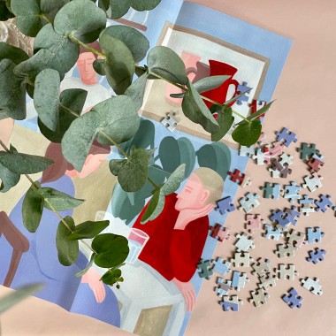 Das Puzzle Kollektiv - Puzzle "Friday Bar" 500 Teile