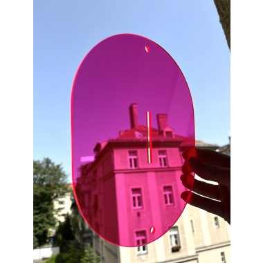 THE SUPER HOUSE NUMBER NEON RED - Hausnummer von not white studio
