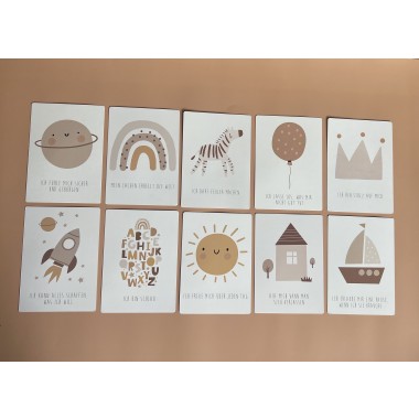 The Life Barn Affirmationskarten für Kinder, Mutmachkarten