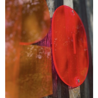 THE SUPER HOUSE NUMBER NEON ORANGE - Hausnummer von not white studio