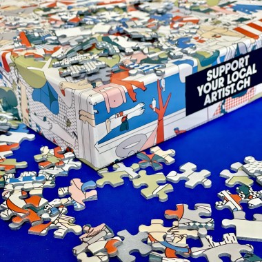 Das Puzzle Kollektiv - Puzzle "Beach" 1000 Teile