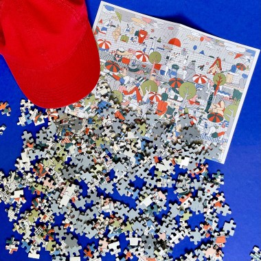 Das Puzzle Kollektiv - Puzzle "Beach" 1000 Teile