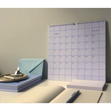 Kalender 2025 - kariert, SANS.