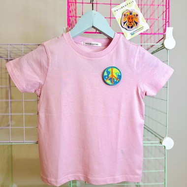 Kids T-Shirt "Bubblegum Bliss 1" mit Zwei Austauschbaren Patches | PHILOSOPHIE