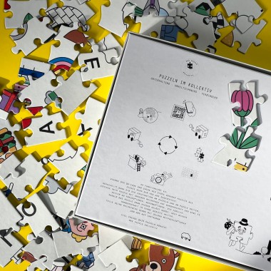 Das Puzzle Kollektiv - "KIDS ABC" 100 Teile