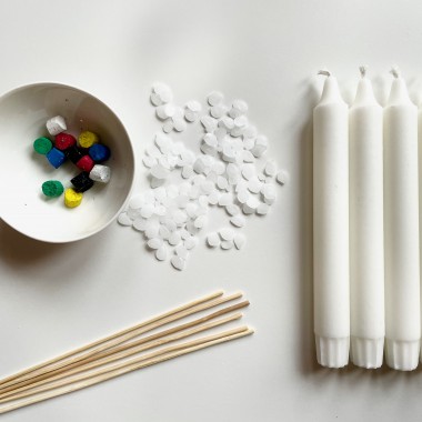hej candles | Dip Dye Kerzen DIY-Box (Pastell)