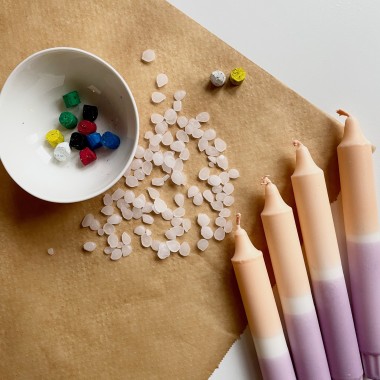 hej candles | Dip Dye Kerzen DIY-Box (Pastell)