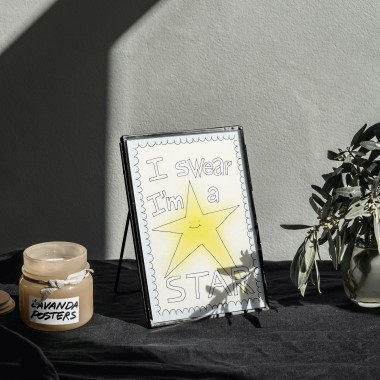 I swear I'm a star – Print von Lavanda Posters
