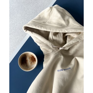 Its a Sunday kind of Love | Slow Sunday Hoodie | Backprint Unisex