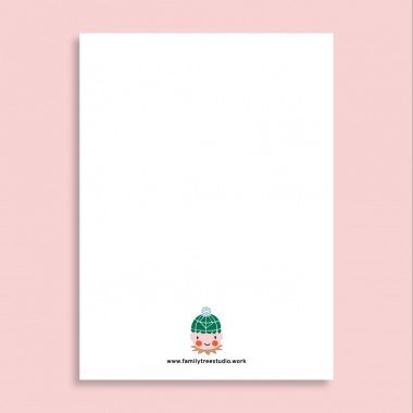 Family Tree Studio / Postkarten-Set „Fidele Weihnachten" / 11 Stück