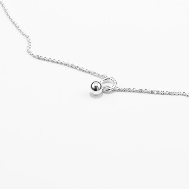 Jonathan Radetz Jewellery, Armband SPHERE, Länge 16/18cm, Silber 925