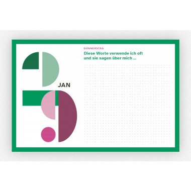 365 neue Seiten von dir (Journaling-Kalender 2026)