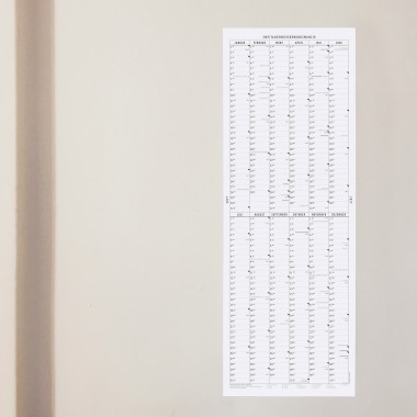 KLEINWAREN / VON LAUFENBERG Der lange Wandkalender 2027 mit Posterleiste