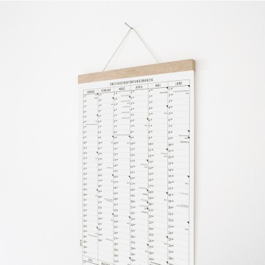 KLEINWAREN / VON LAUFENBERG Der lange Wandkalender 2025 mit Posterleiste
