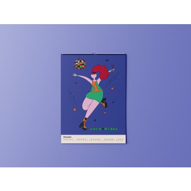Girls in Motion Kalender 2025 A4