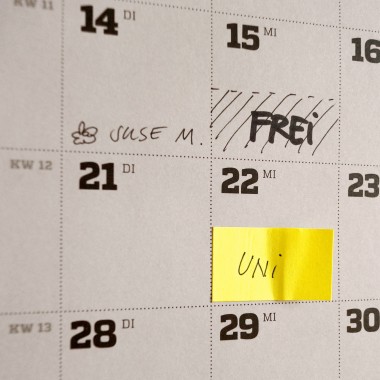 2-teiliger Wandkalender 2025, hoch oder quer, A1, mit passenden Klebezetteln // sperlingB.design