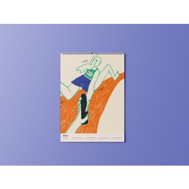 Girls in Motion Kalender 2025 A4