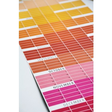 Geburtstagskalender | Immerwährender Kalender | beidseitig bedruckt | Limited Editon | Umweltfreundlich gedruckt auf Recyclingpapier