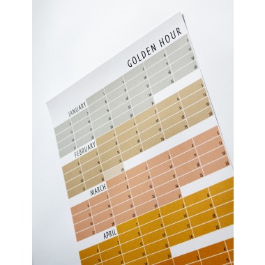 Geburtstagskalender | Immerwährender Kalender | beidseitig bedruckt | Limited Editon | Umweltfreundlich gedruckt auf Recyclingpapier